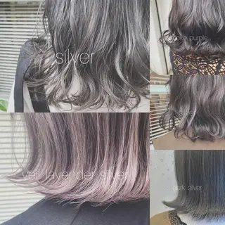 カラー 𓅰なかがわ ふみな𓅯のヘアスタイル