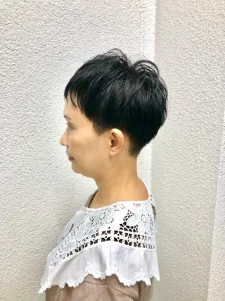 ショート 成田 和樹のヘアスタイル