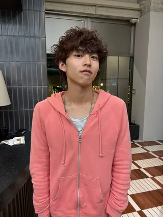 パーマ メンズ メンズパーマ特化 sayoのヘアスタイル