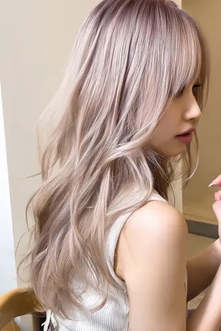 ロング カラー ブリーチ職人/ shori/店舗代表のヘアスタイル