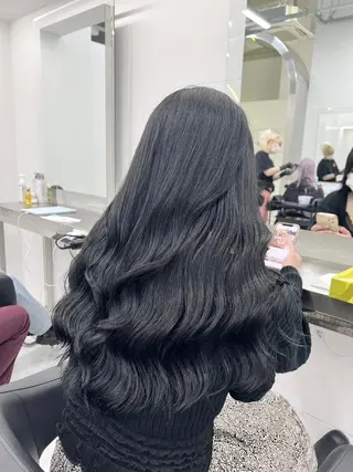 ロング カラー *【公式】銀座 ACADEMY🕊️のヘアスタイル