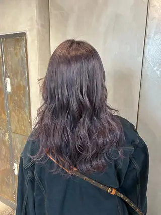 カラー 橋本 彩音のヘアスタイル