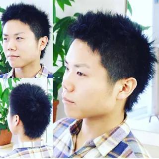 ショート メンズ 横田 尚登のヘアスタイル