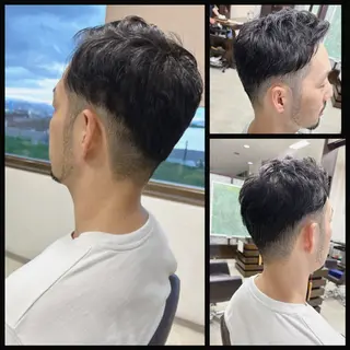 ショート メンズ 中島 剛のヘアスタイル