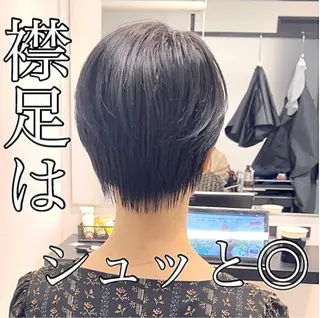 ショート カラー ショートヘア、ボブ こやさん　コヤマのヘアスタイル