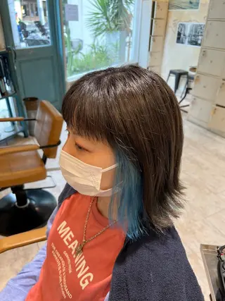 カラー HAZUKI .のヘアスタイル