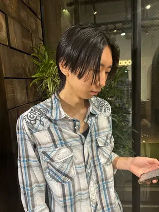 メンズ MINXginza タイラミユネのヘアスタイル