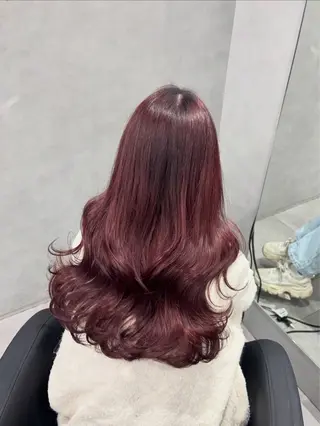 ミディアム カラー 顔周り🌸ジエクト 🌸濱吉優希🌸のヘアスタイル
