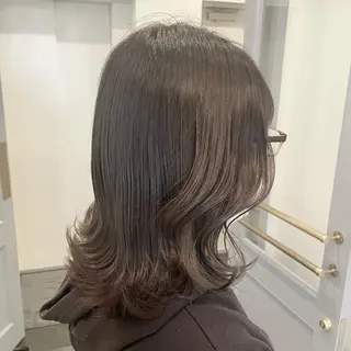 ミディアム 清水 玖琉海のヘアスタイル