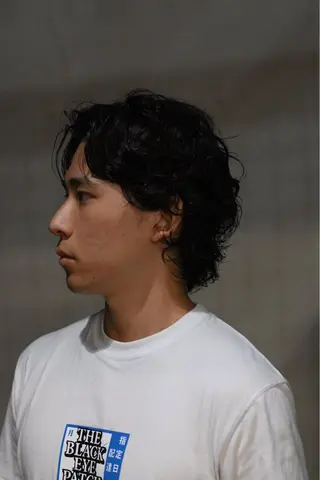 ミディアム 増田 司のヘアスタイル