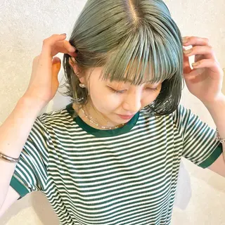ショート カラー ヘアアレンジ ひなの .のその他イメージ