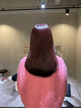 セミロング Heath 姪浜 ⌇フタバのヘアスタイル