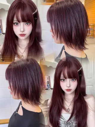ミディアム カラー カウンセリング重視 🥥國谷俊介🥥のヘアスタイル
