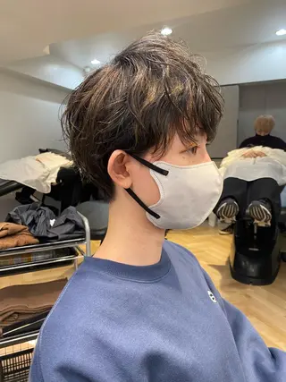 ショート 会田 渡夢のヘアスタイル