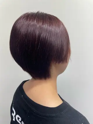 ショート カラー Sakairi Yunaのヘアスタイル
