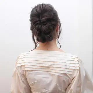 ヘアアレンジ クニモトハルナ ボブ/柔らかカラーのヘアスタイル