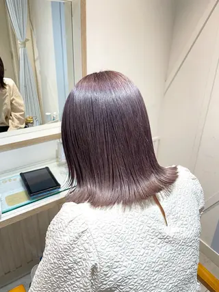 ミディアム ウルフカット/ハイト ーン🎀mizukiのヘアスタイル