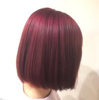 ミディアム カラー hair salon mementoのヘアスタイル