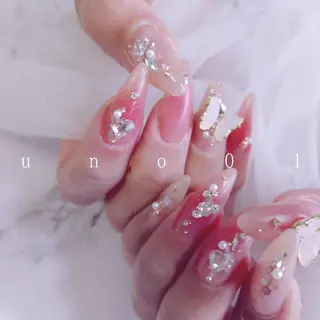 ネイル 梅田🦄中崎町🩵 u n o 0 1のネイルデザイン