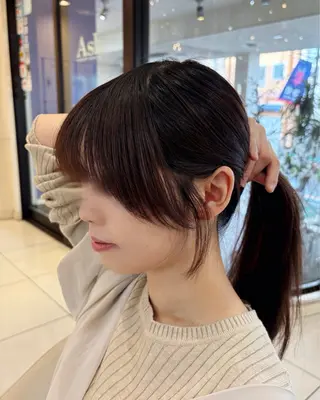 ロング 高橋 佑のヘアスタイル