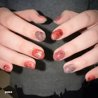 ネイル posa nail モエミのネイルデザイン