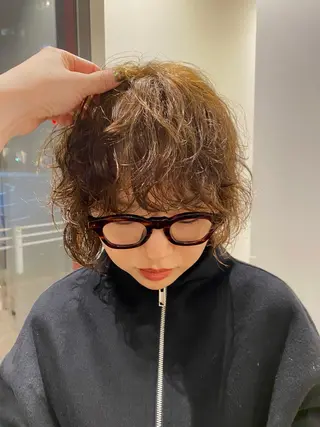 カラー runa /渋谷のヘアスタイル