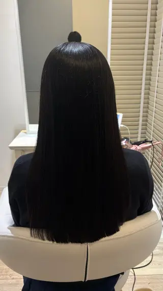 ミディアム カラー 似合わせ 顔周りYUUGAのヘアスタイル