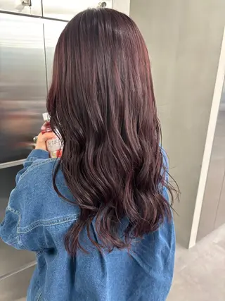 ロング 佐藤 莉子のヘアスタイル