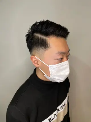 メンズ 渋谷/フェード/ 國分 翔のヘアスタイル