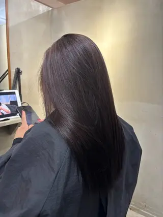 セミロング カラー 中園康 /カラー/ブリーチのヘアスタイル