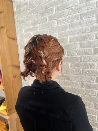 セミロング ヘアアレンジ Topstylist YUKIのヘアスタイル