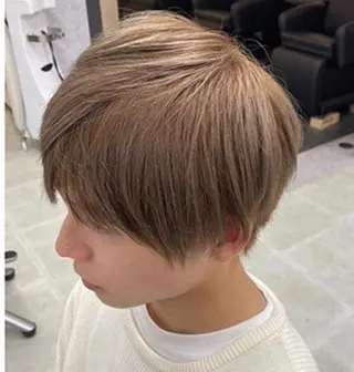 ショート カラー メンズ jill by gisel＿のヘアスタイル