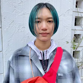 ショート カラー beronica ベロニカのヘアスタイル