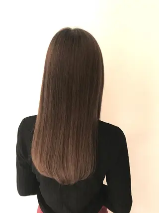 ロング カラー パーマ ヘアアレンジ 🥇髪質改善🥇 polon代表鵜澤のヘアスタイル
