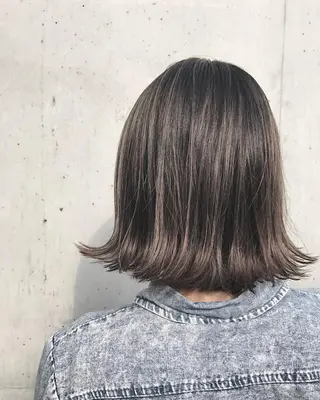 ミディアム カラー &SONS 小林亨のヘアスタイル
