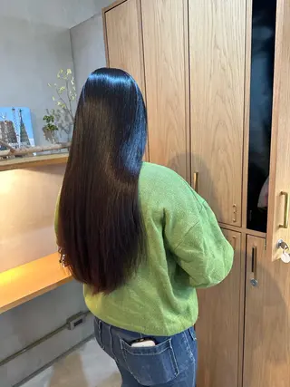 ロング 縮毛矯正＆髪質改善 特化/ゆいのヘアスタイル