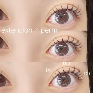 マツエク・マツパ Riko .のマツエク・マツパデザイン