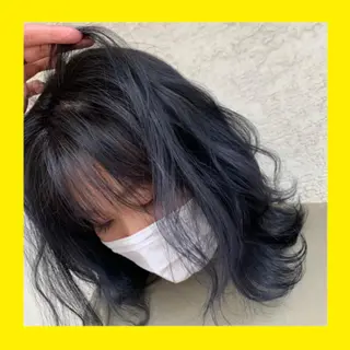 ミディアム カラー メンズパーマ/新潟駅 NOBUTA🔥のヘアスタイル