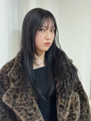 ロング 園田 渉 ◤SHIKIO◢のヘアスタイル