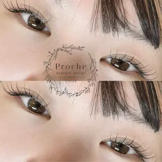 マツエク・マツパ Proche makikoのマツエク・マツパデザイン