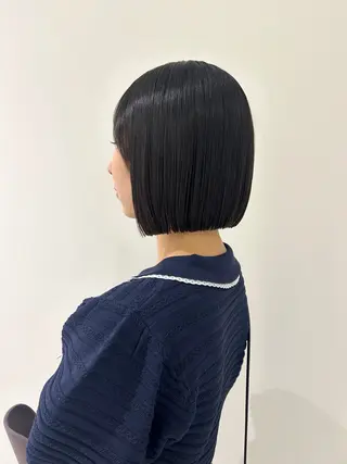 ショート 👔ボブ﹨髪質改善 ストレート🩳ももかのヘアスタイル