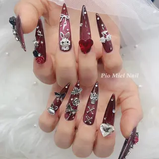 ネイル HANA 長さだしのネイルデザイン