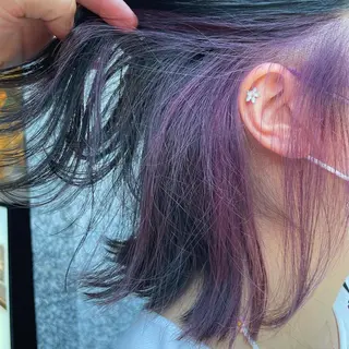 ミディアム カラー ✨️美髪✨️透明感カ ラー✨️大泉翔／店長のヘアスタイル