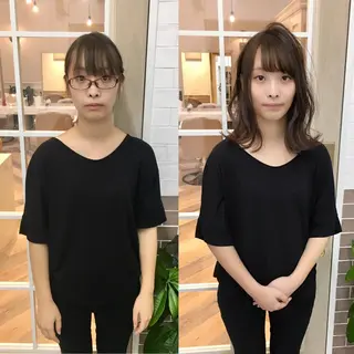 ミディアム カラー 大人可愛いショート* NoWL栗原隆成のヘアスタイル