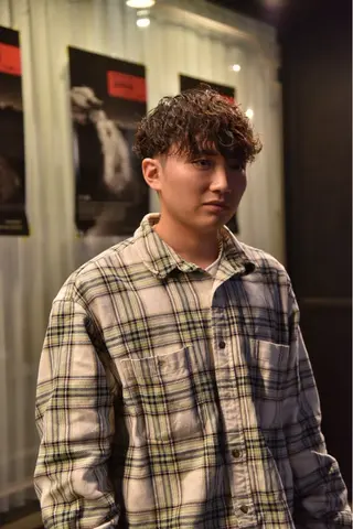 パーマ メンズ 北島 想大のヘアスタイル