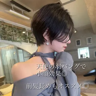 ショート カラー 🌟モテ髪ショート 🌟店長　津賀涼のヘアスタイル