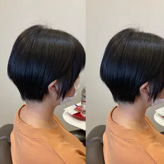 ショート 前田 加奈子のヘアスタイル