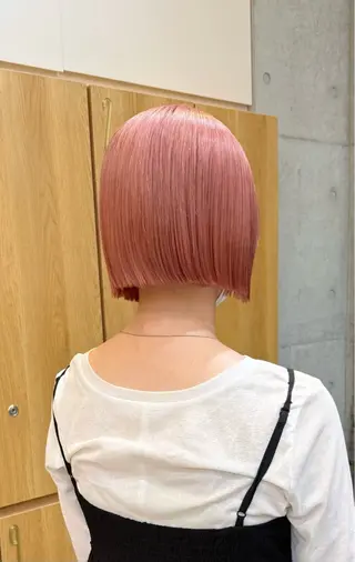 ショート カラー ❤️アヤカ Wカラー ボブ レイヤー❤️のヘアスタイル