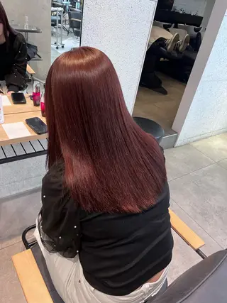 ロング カラー レイヤー/nail COCOROのヘアスタイル