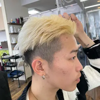 カラー メンズ 【メンズ特化】渡部 京弘/パーマのヘアスタイル